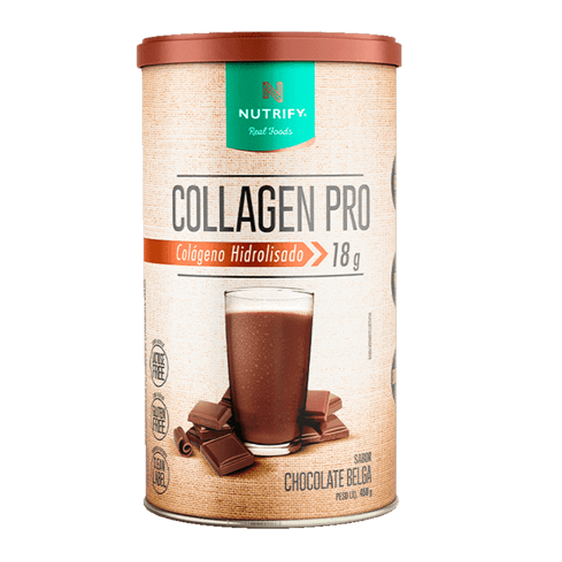Collagen Pro Body Balance Chocolate Belga 450g - Nutrify em Oferta na Shopee
