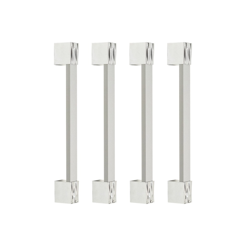 4 Puxador De Móveis Penteadeira Mesa De Cabeceira Livo 192mm