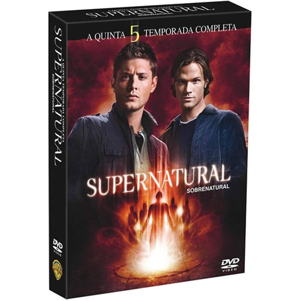 BOX DVD SÉRIE - SUPERNATURAL QUINTA TEMPORADA