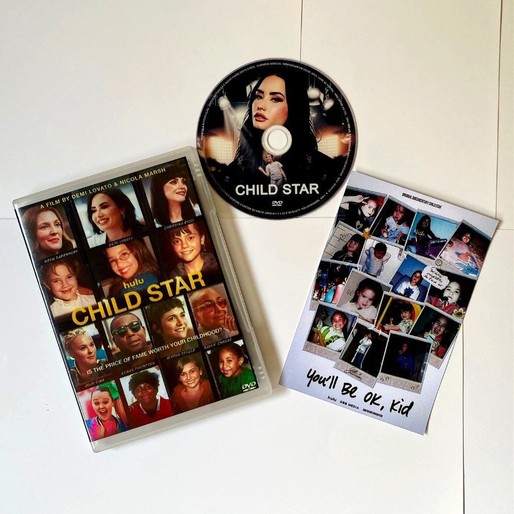 DVD Demi Lovato Child Star 2024 Estrela Mirim Legendado