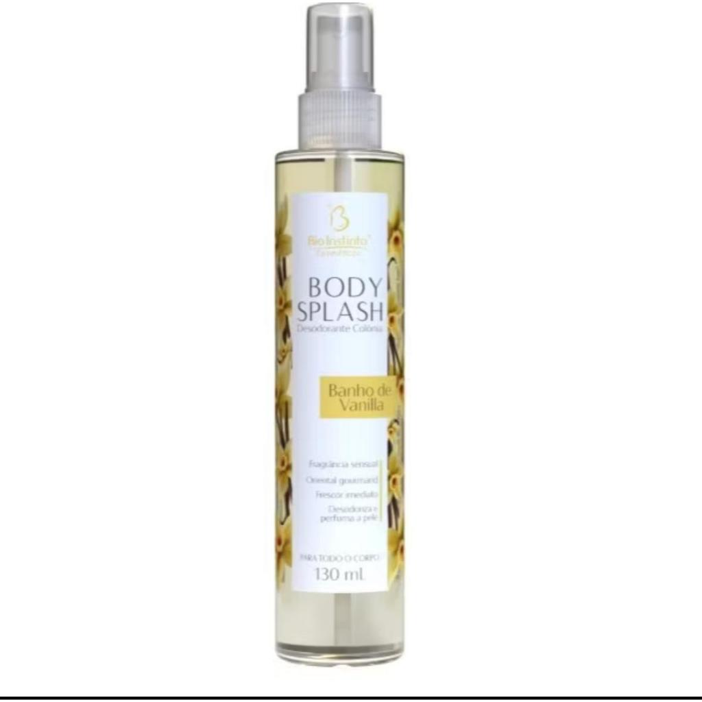 Body Splash Colônia Banho de Vanilla 130ml - Bio Instinto