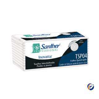 Papel Toalha Interfolha 2 Dobras Folha Quádrupla TSP04 1.200 folhas Inovatta em Oferta na Shopee