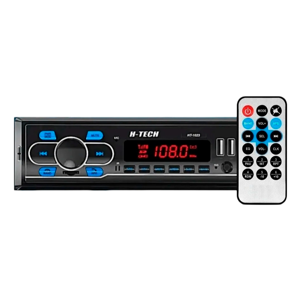 Aparelho H-Tech Radinho Usb/SD/Aux/Bt HT-1023