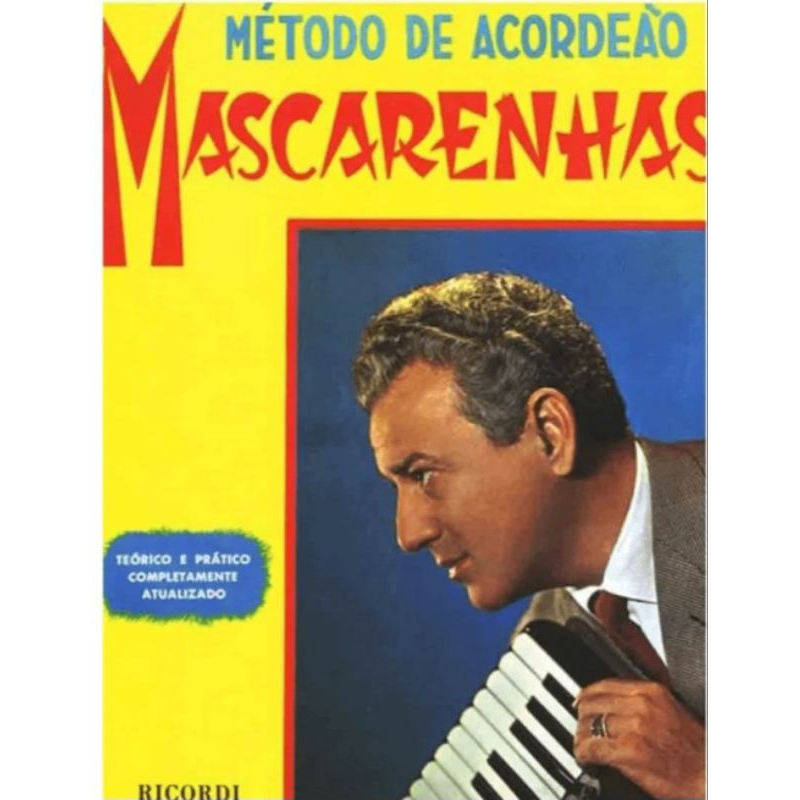 MÉTODO PARA ACORDEON -MÁRIO MASCARENHAS