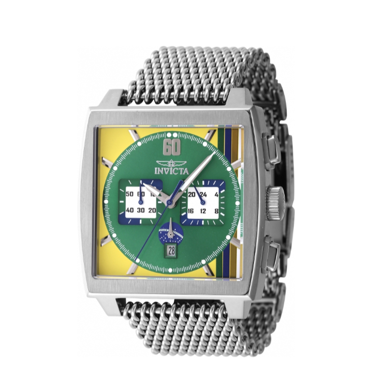 Relogio Invicta masculino Racing edição especial Brasil 100% Original