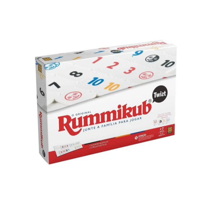 Jogo De Mesa Rummikub Twist Original Grow