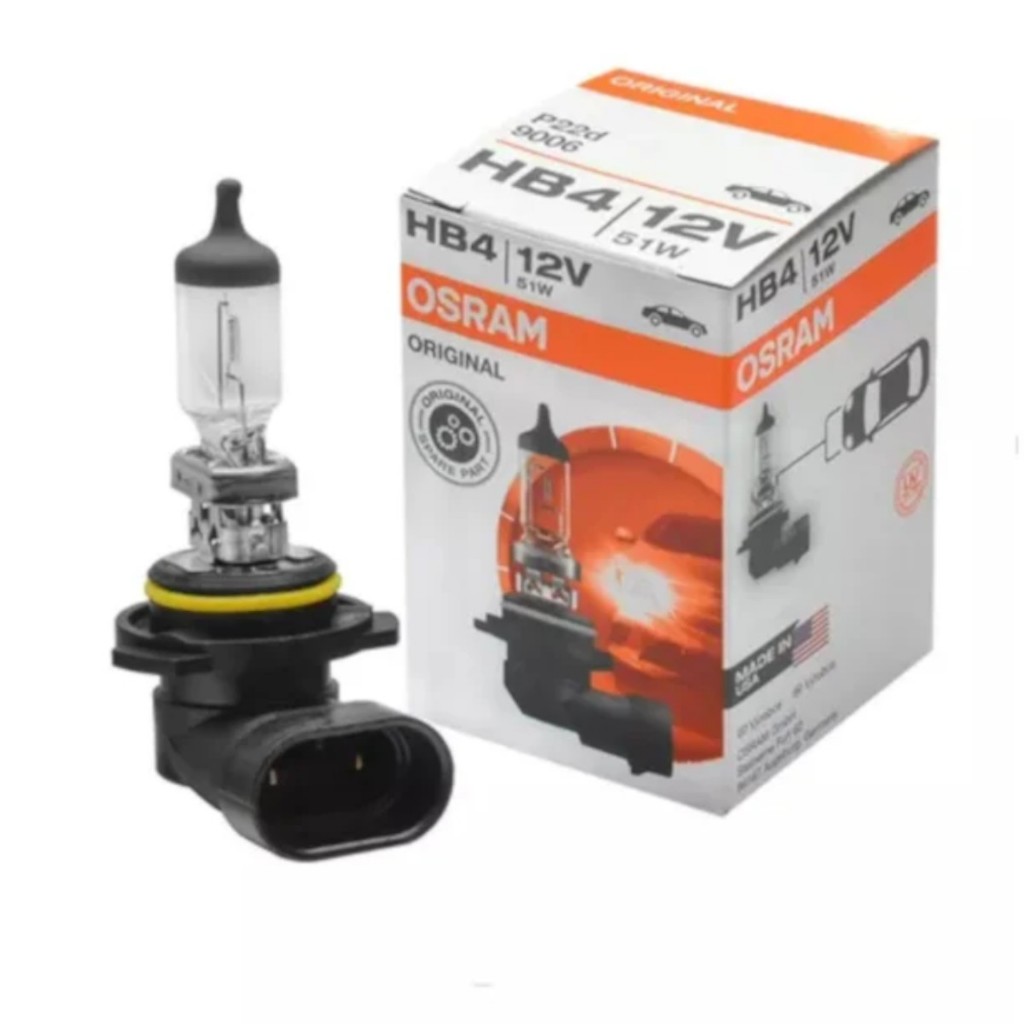 LÂMPADA OSRAM - ORIGINAL X-LINE HB4 FAROL BAIXO 51W/12V/3500K - OS9006HB4 em Oferta na Shopee