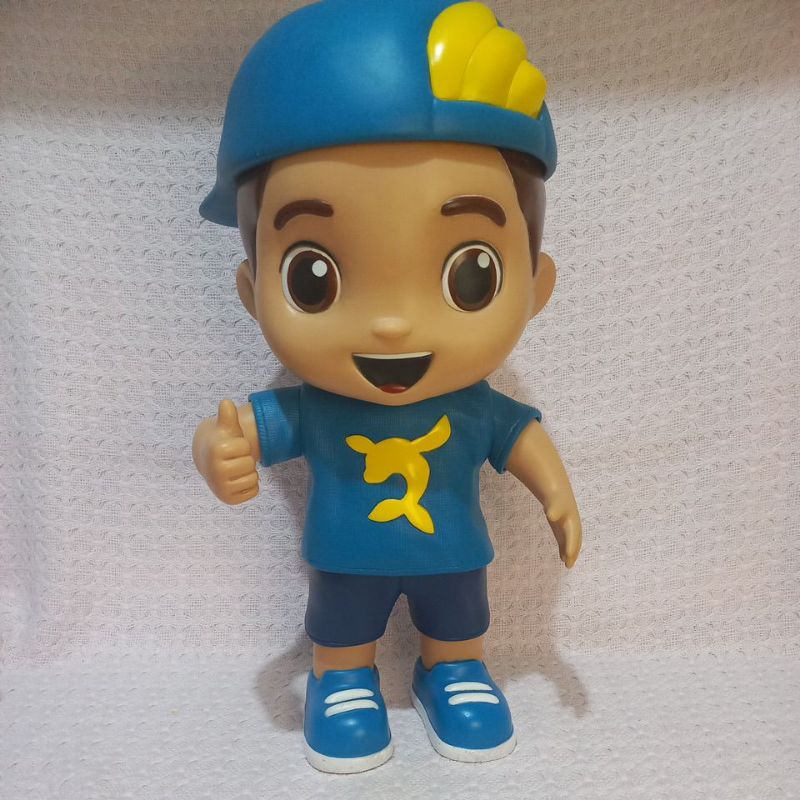 Boneco Lucas neto - aventureiro azul Mimo toys gigante