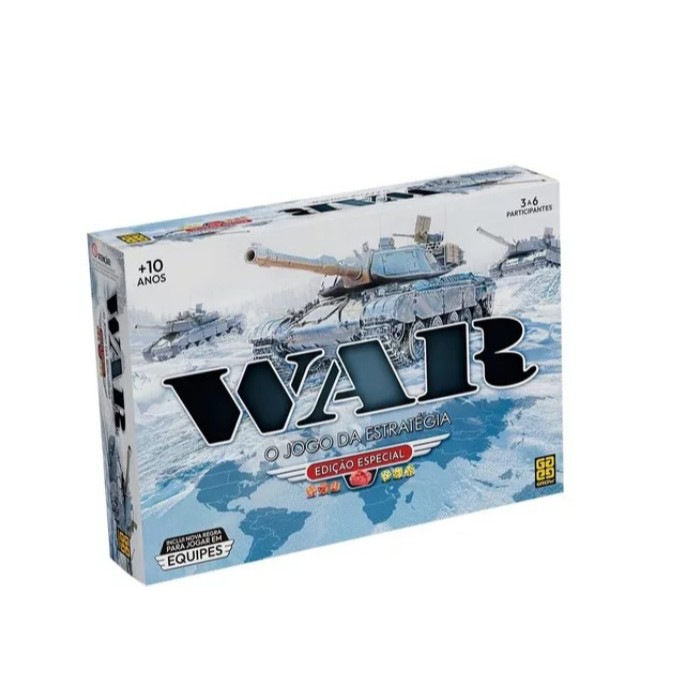 Jogo De Mesa War Edição Especial Grow 01253