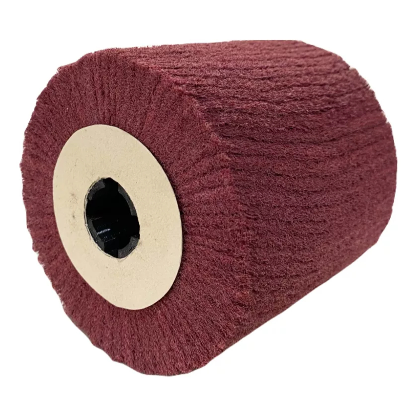 Roda De Manta Abrasiva 100 X 100 X 19mm Polimento Lixa Inox