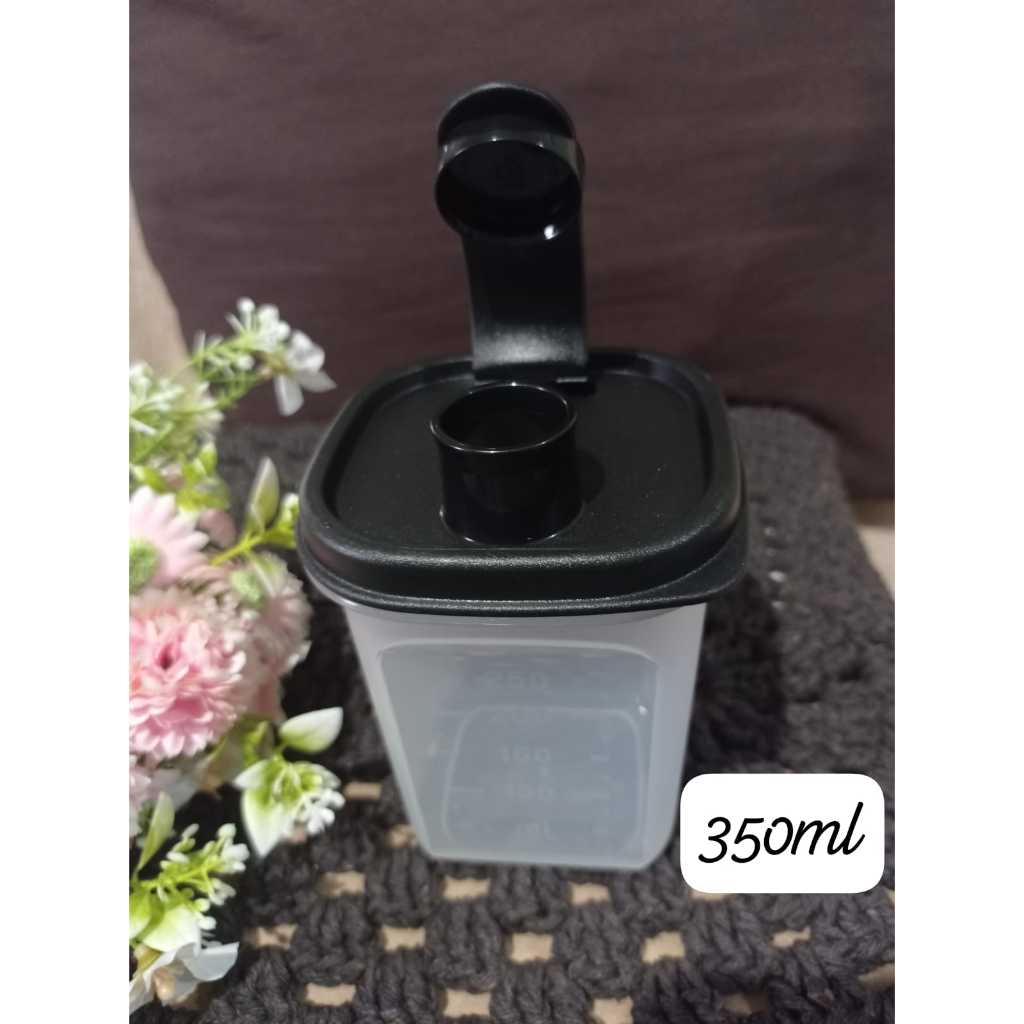 Tupper Slim Tupperware tampa preta