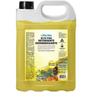 Klyo Pine Detergente Desengraxante Renko Galão 5 Litros em Oferta na Shopee