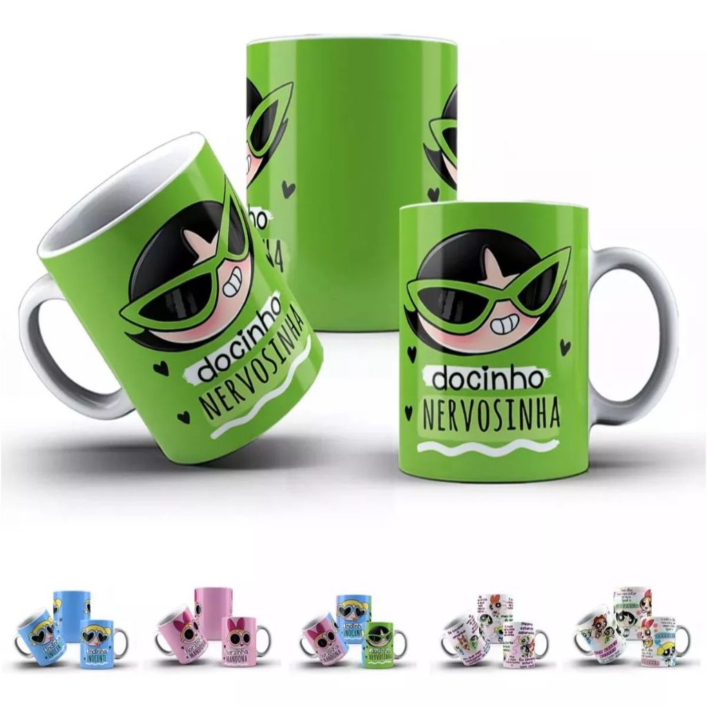 Caneca Personalizadas As Meninas Super Poderosas Varios Modelos…