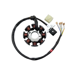 Estator 1ª Linha para Shineray Xy 150 Explorer / Xy Max 150 (motor Prata)