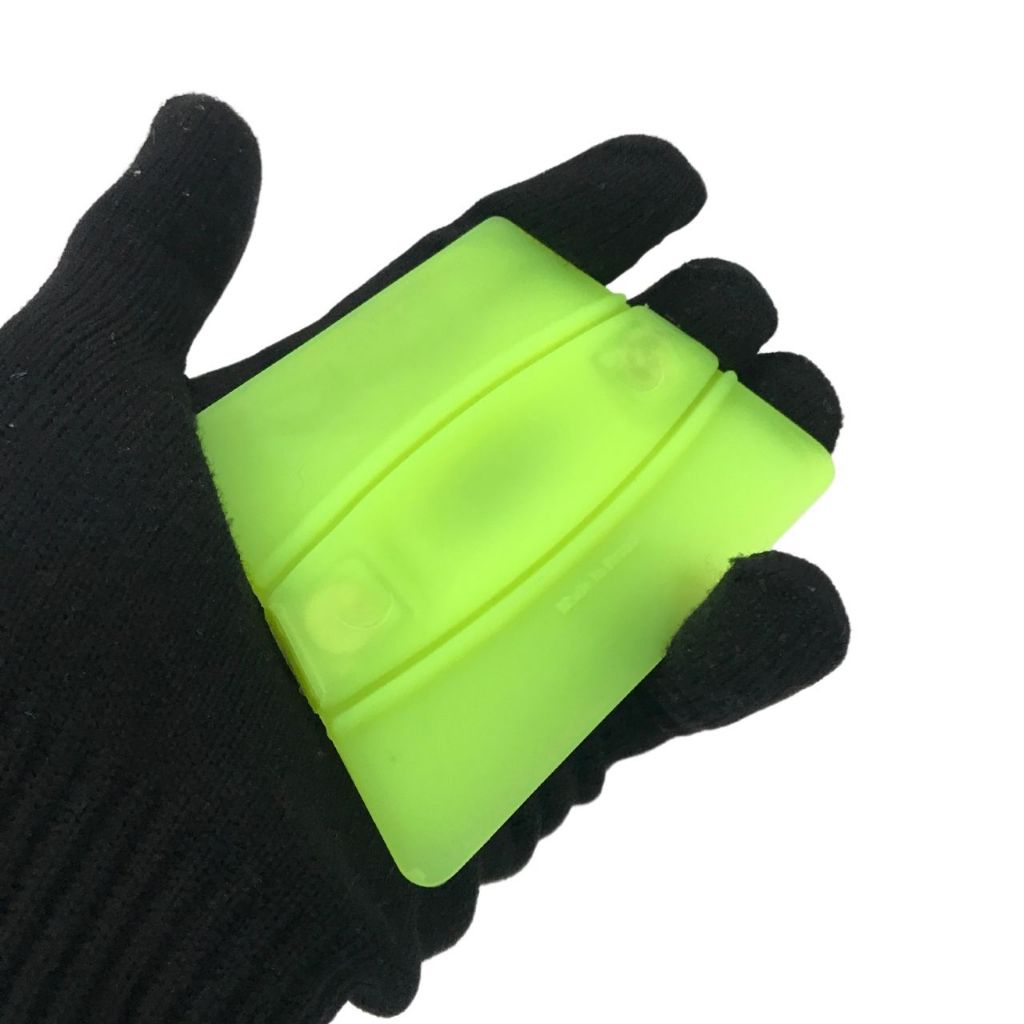 Espátula 10cm Trapézio Profissional Magnética GREAT (Verde-Flexivel) 3115 Joker