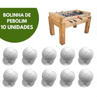 BOLINHA PEBOLIM BOLA PESADA KIT 10 UNIDADES em Oferta na Shopee