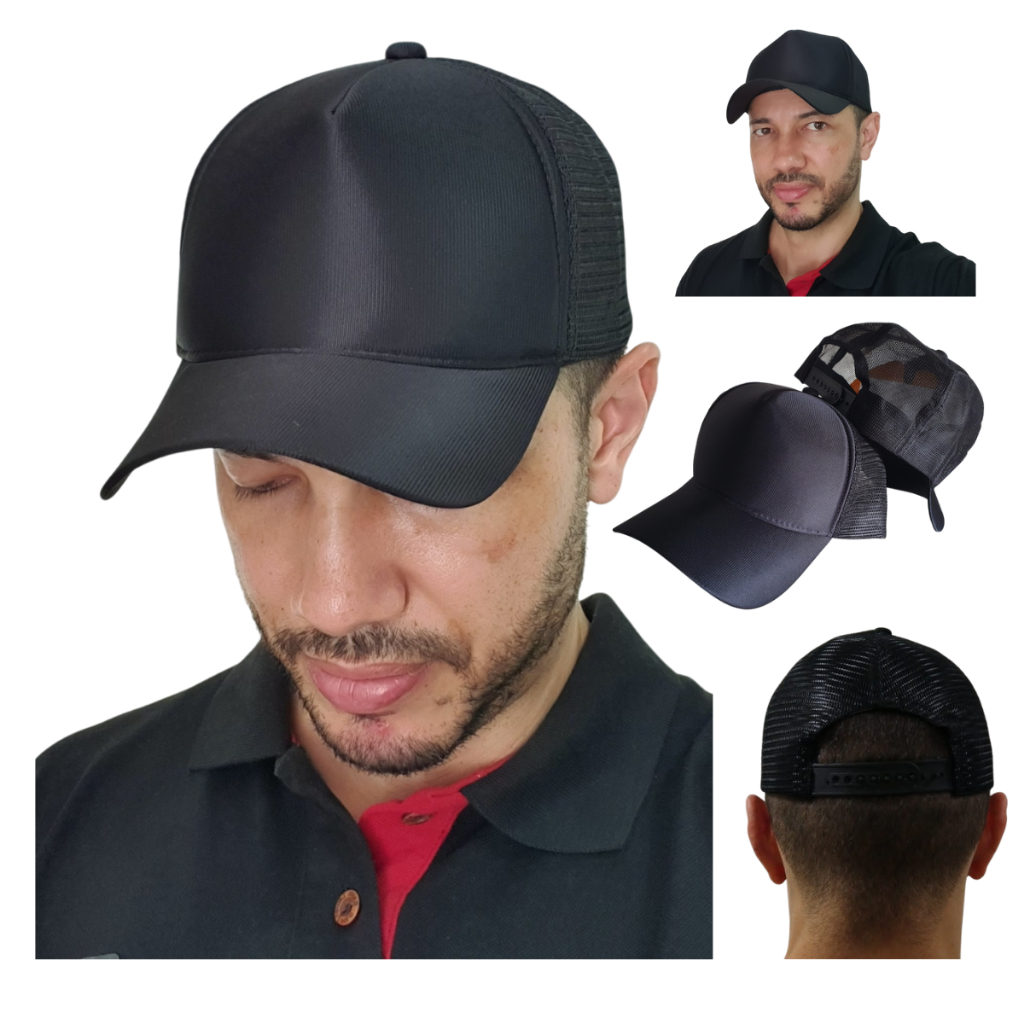 Boné Trucker Liso Atacado Bonés: Onde Comprar | BuscaProdutos