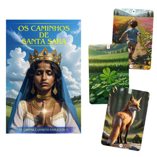 Baralho Os Caminhos De Santa Sara Tarot Lenormand 36 Cartas E Manual em Oferta na Shopee