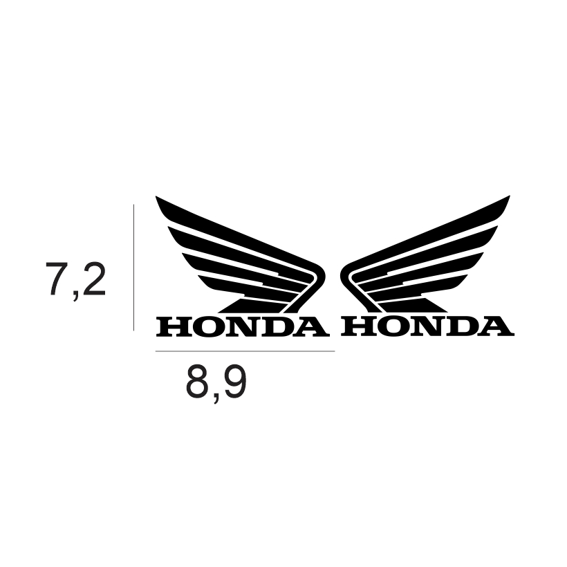 ASA HONDA (4 opções de tamanho) em Oferta na Shopee