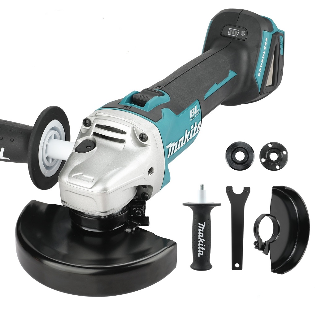 Esmerilhadeira Angular 18V S/bateria Makita DGA504Z cor Turquesa