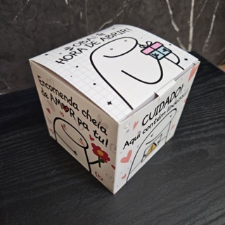 Caixinha de Presente para Caneca Personalizada Flork em Oferta na Shopee