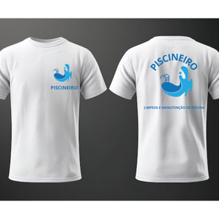 CAMISETA UNIFORME PISCINEIRO 100% ALGODÃO MALHA FRESCA E LEVE IDEAL PARA O DIA A DIA DIFERNCIAL NA PROFISSÃO