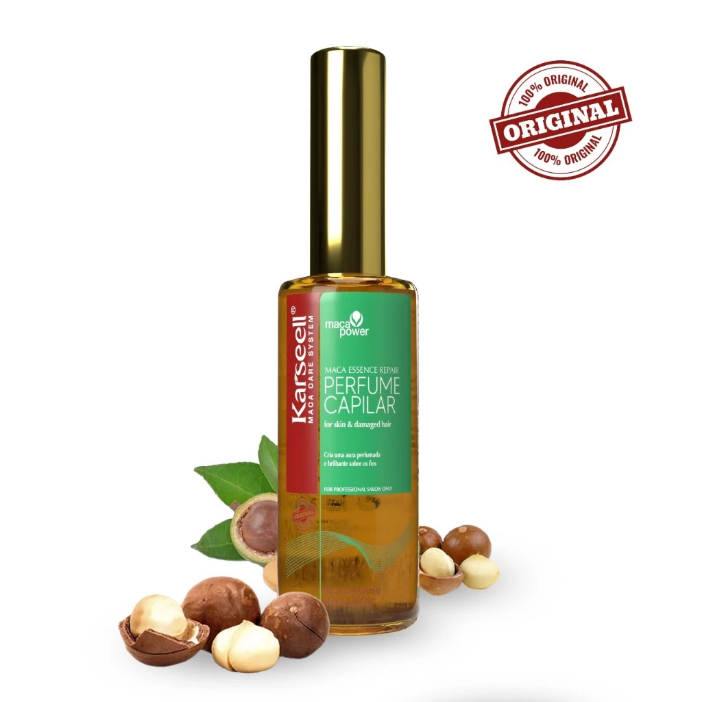 Perfume Capilar Karseell 30ml | Fragrância Floral Chipre, Brilho e Fios Perfumados o Dia T...
