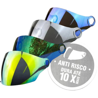 TSF | Viseira New Liberty 3 - Spark Jet E19 - Joy23 Camaleão Espelhada Colorida em Oferta na Shopee