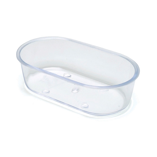 Banheira Oval Para Viveiros Cristal e Azul P/Pássaros - Mr Pet