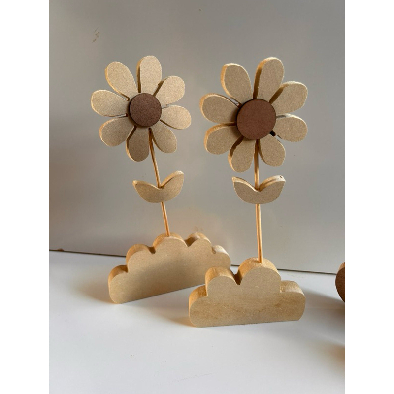 kit Margaridas em pé na nuvem - decoração em Oferta na Shopee