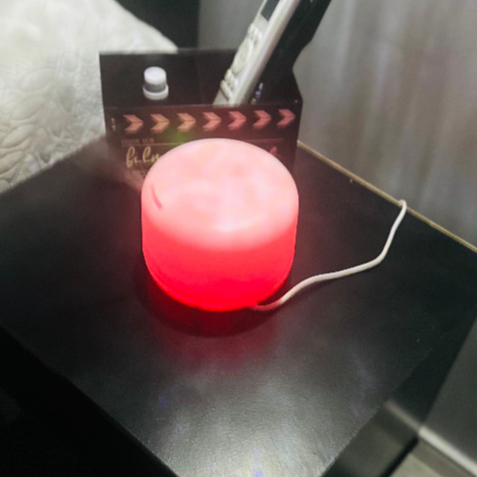 Difusor Umidificador Purificador Aromatizador de Ar LED Silencioso  300ml para Casa e Escritório