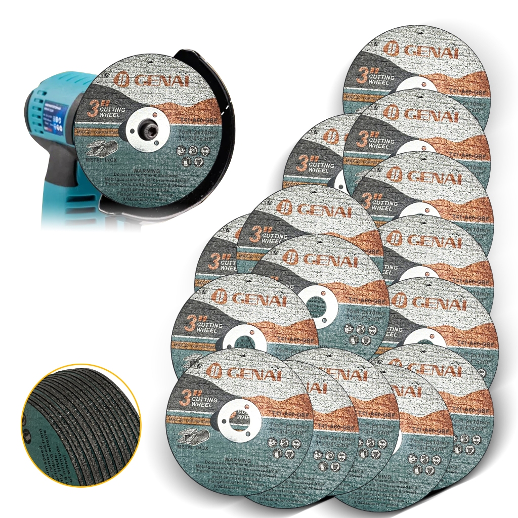 Mini Disco De Corte De 75/76 Mm Com 25/50/100 Pacotes , Rebolo Circular