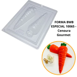 1~4 Forma BWB C Silicone (3 partes) Cenoura Goumert 10065 PÁSCOA (CHOCO)