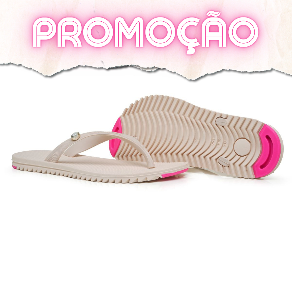 Chinelo Feminino com Design Anatômico e Solado Antiderrapante