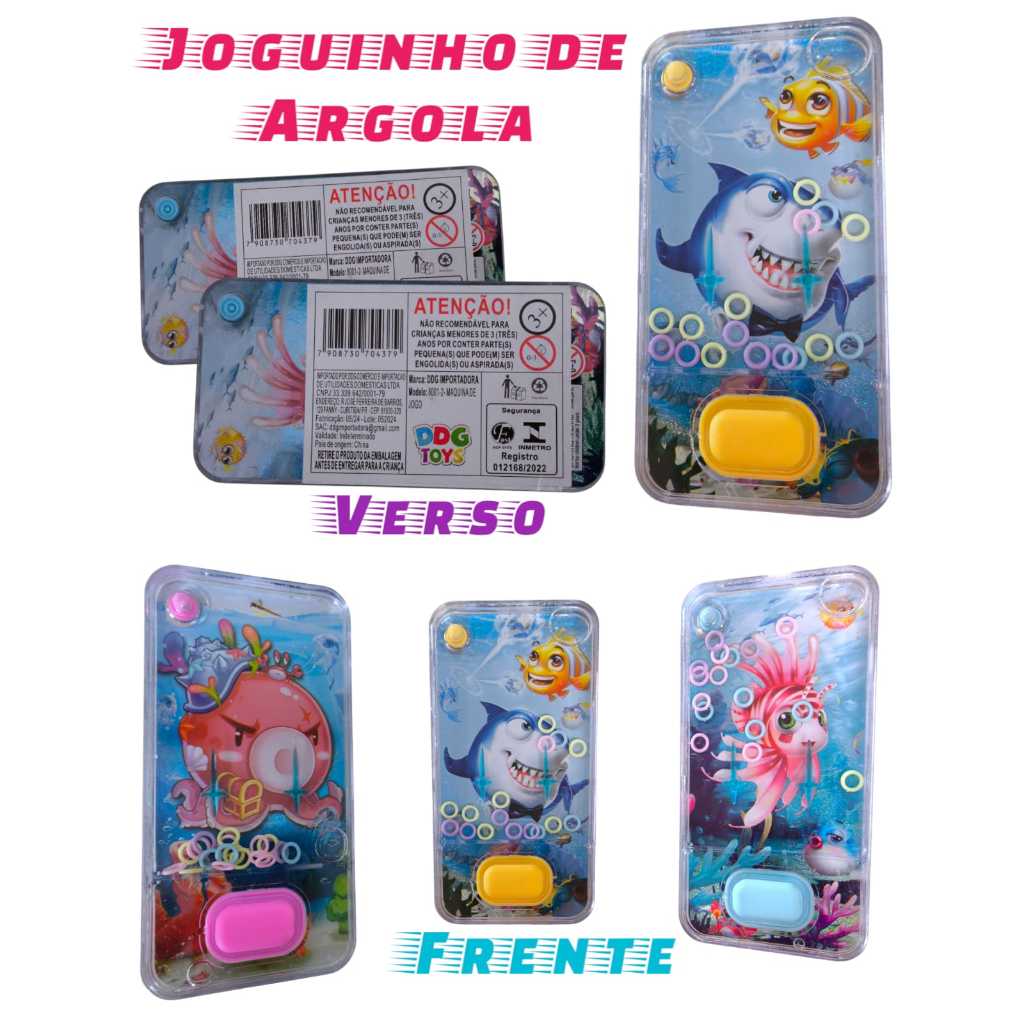 Kit Water Game Play Brinquedo Argolas Para Kit Festa Lembrancinha Aniversario Prenda Quermesse em Oferta na Shopee