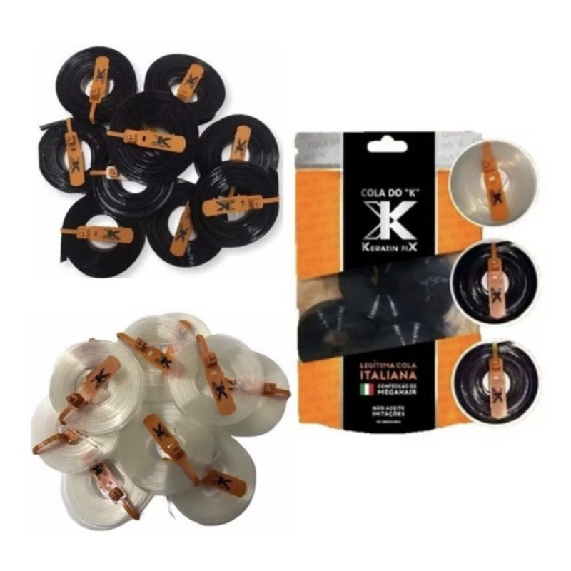 Cola De Queratina Do K fita Original Com Lacre Para Mega Hair