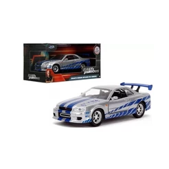 Miniatura Nissan Skyline GTR R34 Velozes e Furiosos - Jada