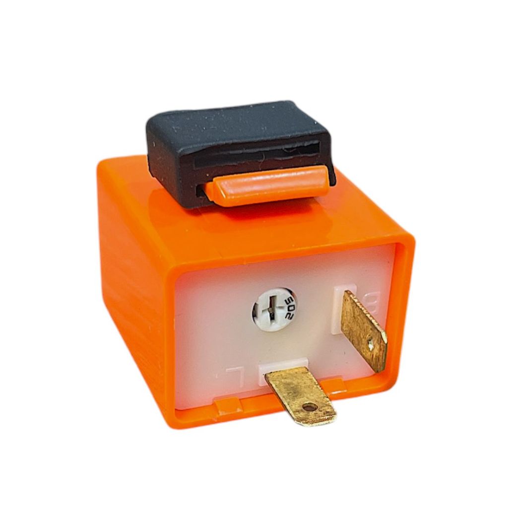 Kit De Rele De Pisca Regulador + Botão De Pisca Alerta P/Moto Modelo Universal — imagem 2 de 2