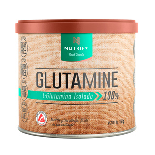 Glutamine 150g (L-glutamina isolada 100% Pura) - Nutrify em Oferta na Shopee