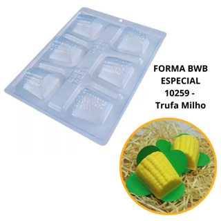 1~4 Forma Bwb Com Silicone (3 Partes) Cod 10259 - Trufa Milho Festa Junina em Oferta na Shopee