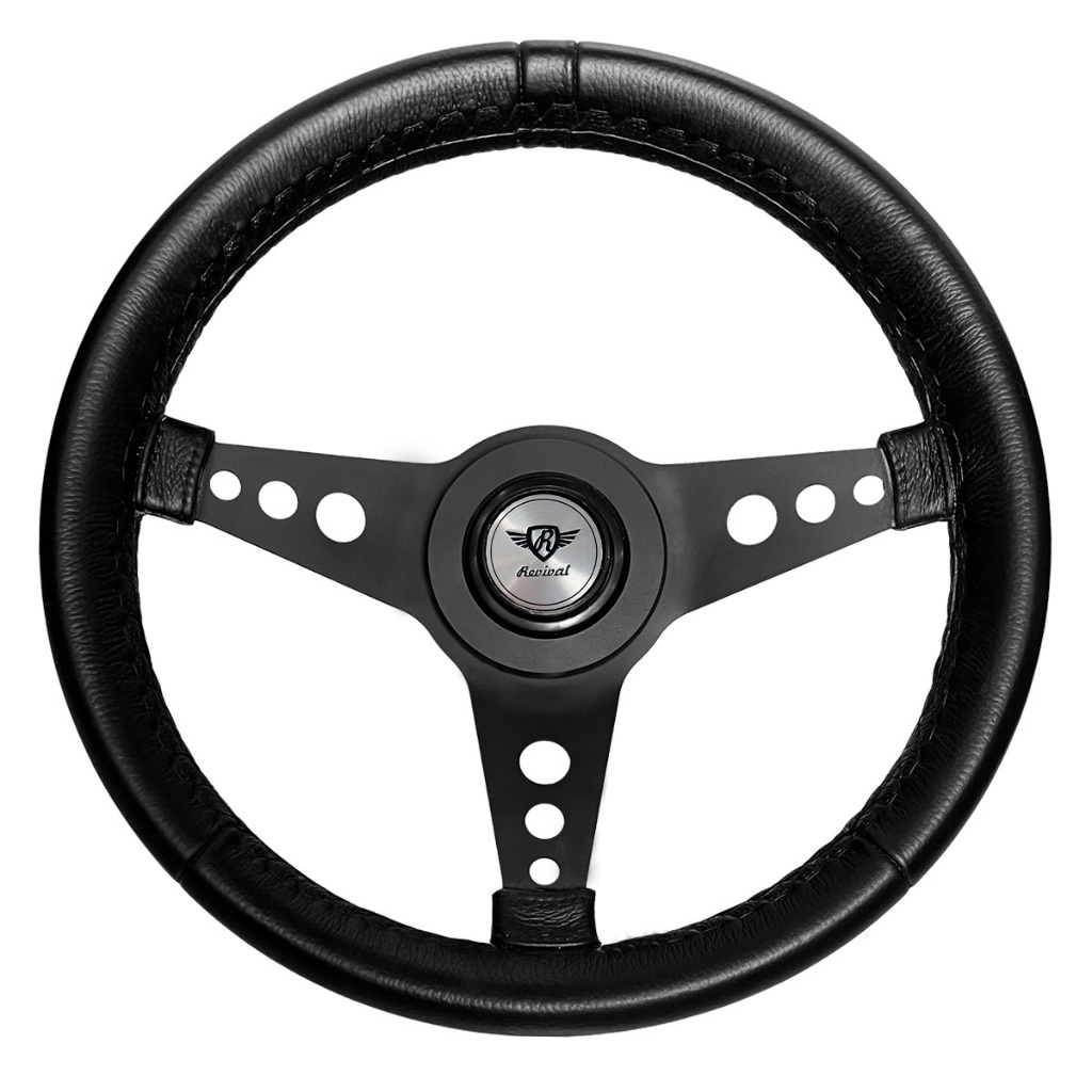 Volante Revival Mini R Pu Black Gm Chevette Marajó Chevy 500