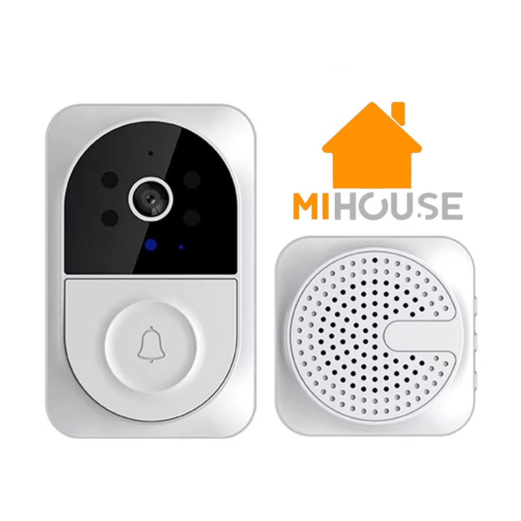 Campainha de Vídeo Inteligente Wi-Fi X12 - Segurança Reforçada, Conectividade Inteligente, APP X Smart