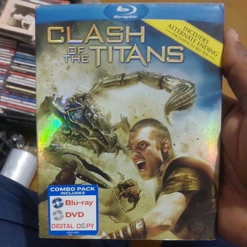 Blu-ray + Dvd Original Usado - Clash of The Titans (Legendado, mais não é em português)