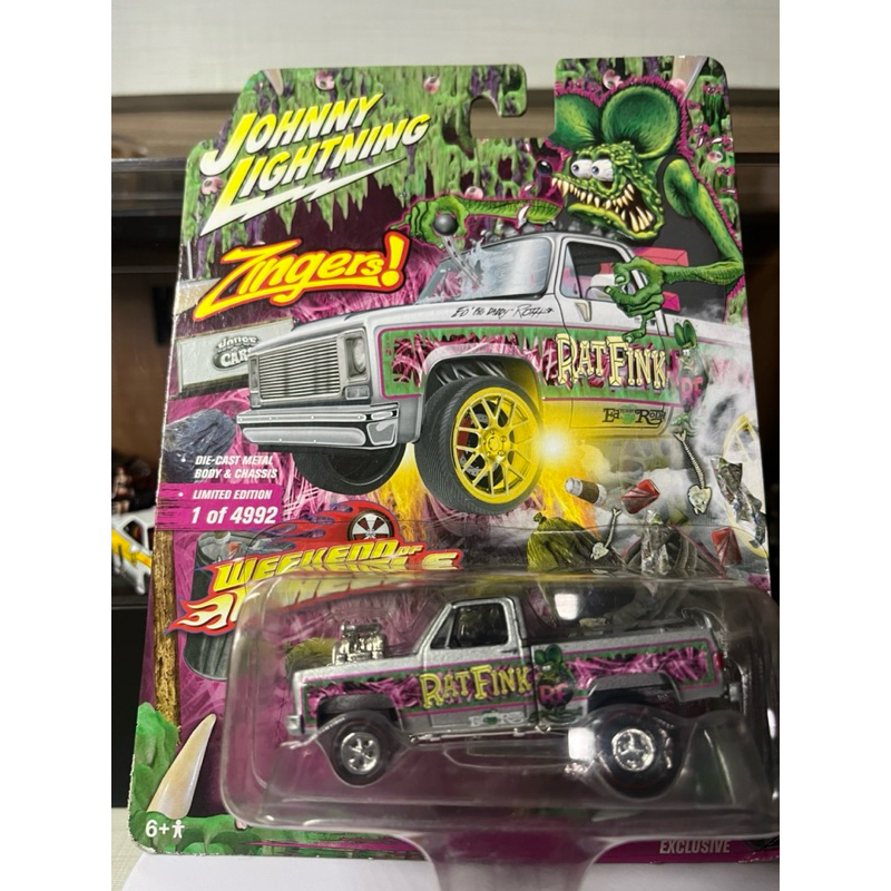 Johnny Lightning 1979 Chevy Silverado Rat Fink