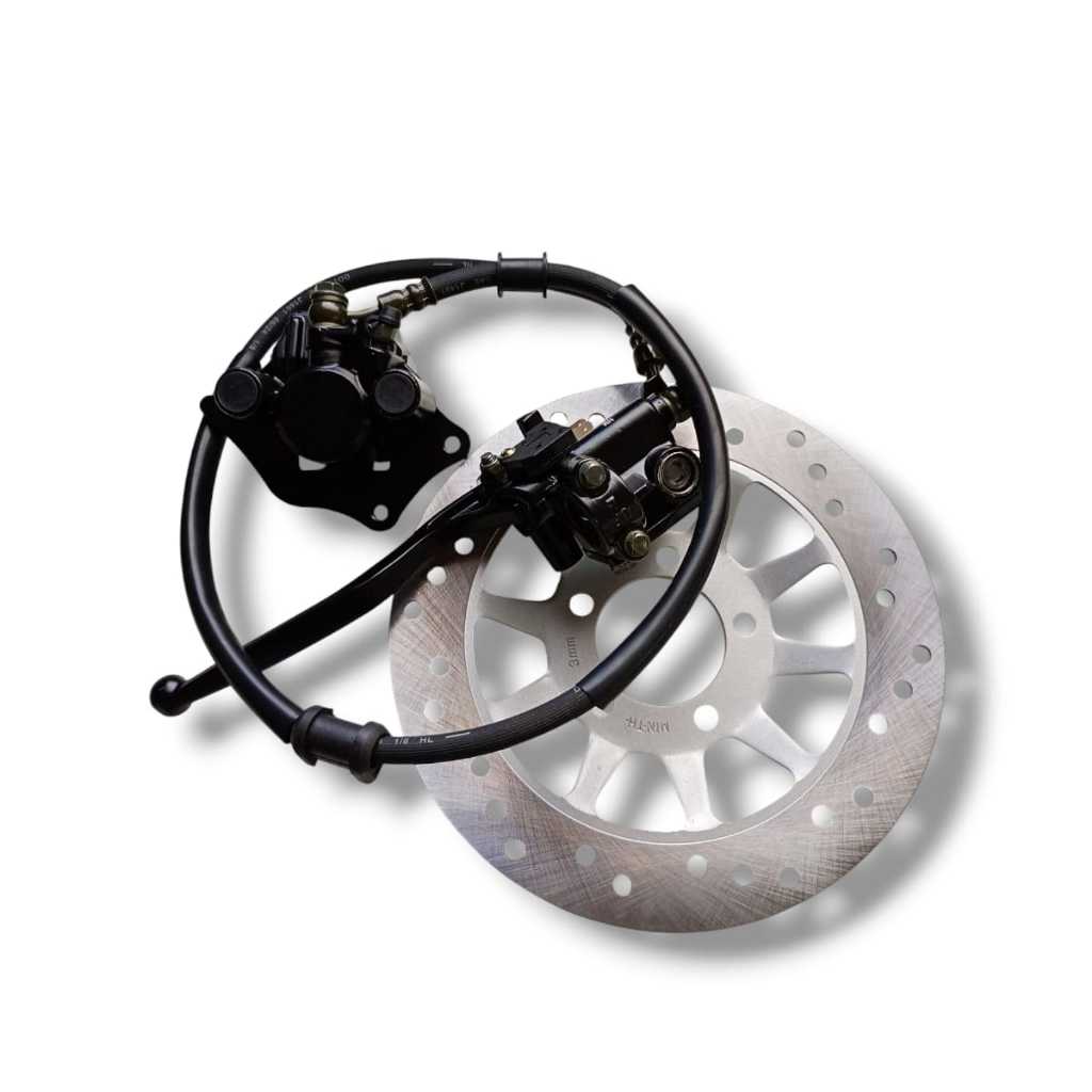 Sistema De Freio Disco Completo Honda Cg Titan 150 2004 2005 2006 2007 2008 ESD em Oferta na Shopee
