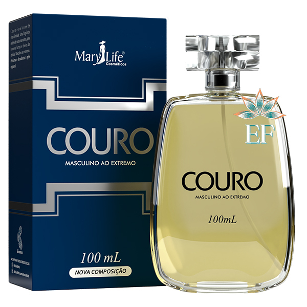 Perfume Masculino COURO 100mL MARY LIFE em Oferta na Shopee