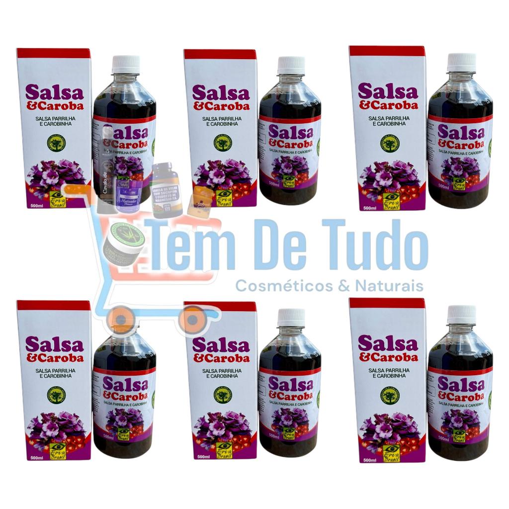 Plus Mel - Salsa & Caroba - Salsa Parrilha e Carobinha - 500ml (cada)