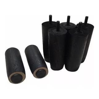 4 pé de cama box 10 cm de altura com preto em Oferta na Shopee