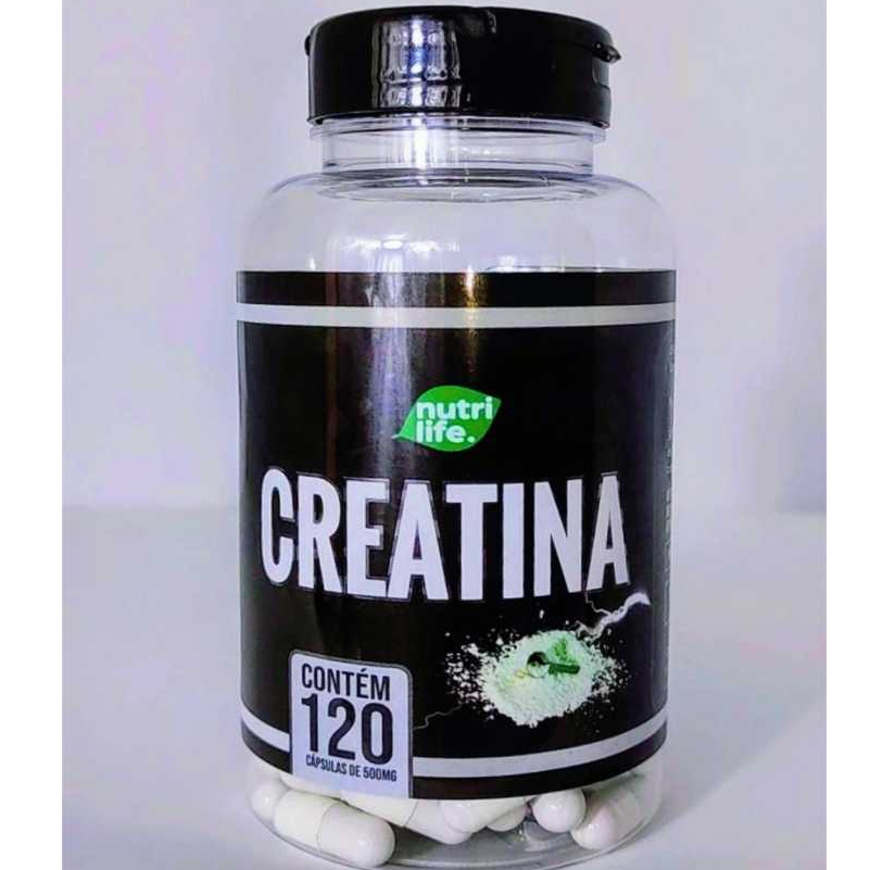 Creatina - Nutri Life - 120 cápsulas
