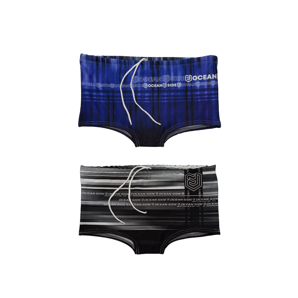 Detalhes do Kit 2 Sungas Boxer Masculinas Estampadas – Moda Praia e Piscina Verão Adulto
